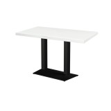 Café-Tisch GIZA DUO mit Holzfurnierplatte