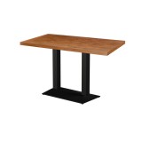 Café-Tisch GIZA DUO mit Holzfurnierplatte