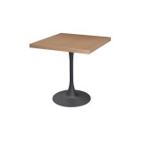 Café-Tisch ARIOSO mit Holzfurnierplatte