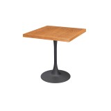 Café-Tisch ARIOSO mit Holzfurnierplatte