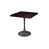 Café-Tisch ARIOSO mit Holzfurnierplatte