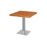 Café-Tisch SIGMA mit Holzfurnierplatte