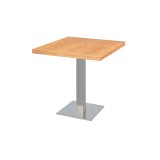 Café-Tisch SIGMA mit Holzfurnierplatte