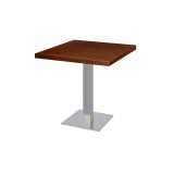 Café-Tisch SIGMA mit Holzfurnierplatte