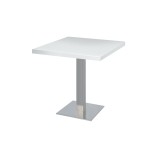 Café-Tisch SIGMA mit Holzfurnierplatte