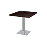 Café-Tisch SIGMA mit Holzfurnierplatte