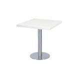 Café-Tisch SIGMA R mit Holzfurnierplatte