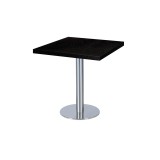 Café-Tisch SIGMA R mit Holzfurnierplatte