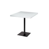 Café-Tisch ALFA FOLD mit furnierter Holzplatte