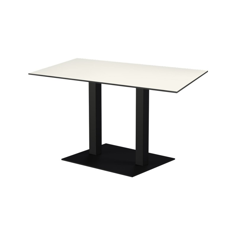 Café-Tisch ALFA DUO mit HPL-Tischplatte
