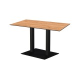 Café-Tisch ALFA DUO mit HPL-Tischplatte