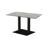 Café-Tisch ALFA DUO mit HPL-Tischplatte