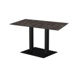 Café-Tisch ALFA DUO mit HPL-Tischplatte