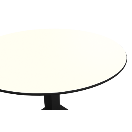 Café-Tisch OMEGA R mit HPL-Tischplatte