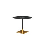 Biergartentisch OMEGA mit tischplatte aus gesintertem Quarzstein