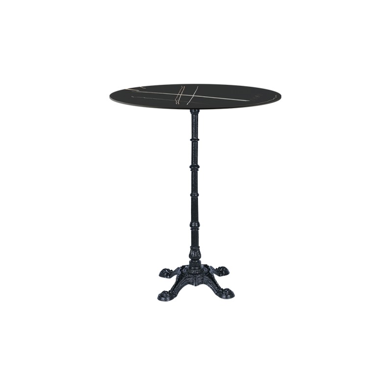 Biergartentisch CASTELLO BAR mit tischplatte aus gesintertem Quarzstein