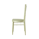Metall-Hochzeitsstuhl CHIAVARI TIFFANY Champagner