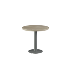 Bistrotisch ALFA R gris Mit Laminierte-Platten