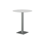 Biergartentisch ALFA Bar grau mit tischplatte aus gesintertem Quarzstein