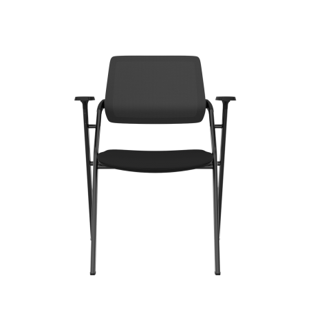 Schulungsstuhl OPTIMA schwarz