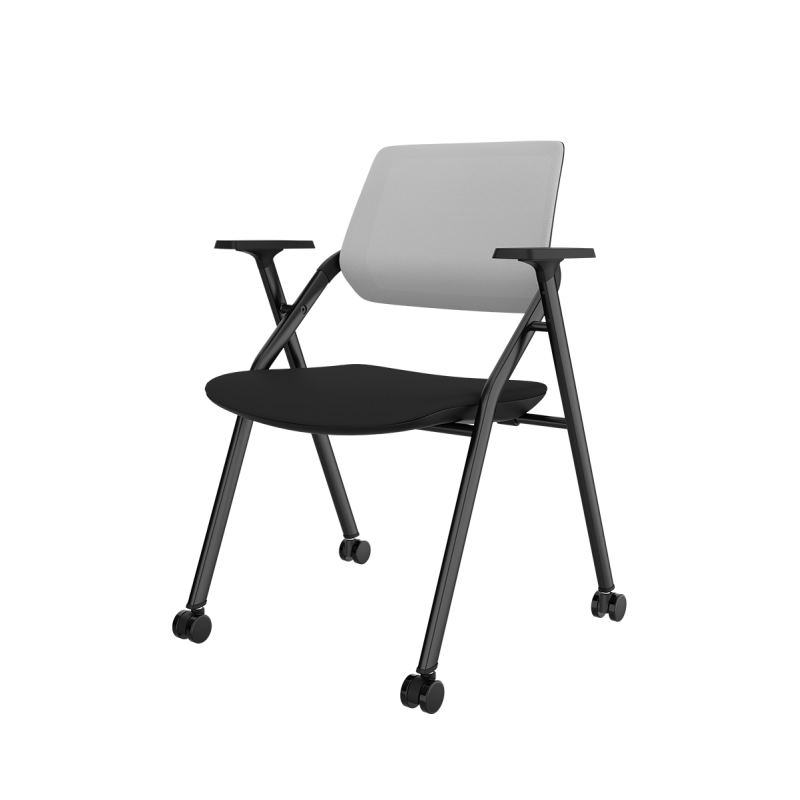 Schulungsstuhl OPTIMA CA schwarz-grau