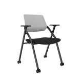 Schulungsstuhl OPTIMA CA schwarz-grau