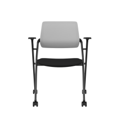 Schulungsstuhl OPTIMA CA schwarz-grau