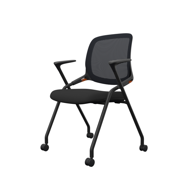 Schulungsstuhl ERGON schwarz