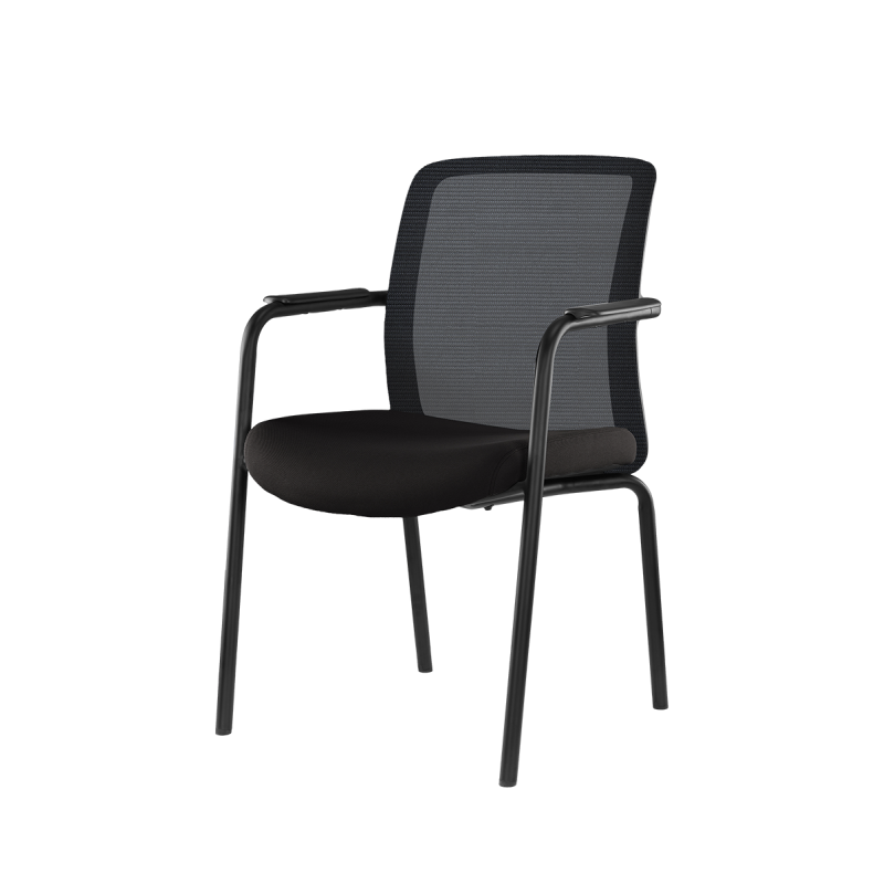 Schulungsstuhl FORMO schwarz