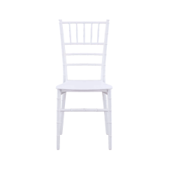 Hochzeitsstuhl CHIAVARI TIFFANY SIMPLE weiss
