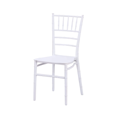 Hochzeitsstuhl CHIAVARI TIFFANY SIMPLE weiss