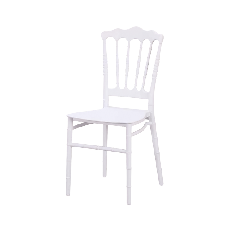 Hochzeitsstuhl CHIAVARI NAPOLEON SIMPLE weiss