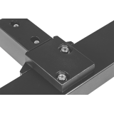 Konferenztisch MODUS anthrazit 200x100 cm