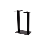 Tisch mit Eichenplatte ALFA BAR DUO Schwarz