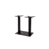 Tisch mit Eichenplatte ALFA DUO Schwarz