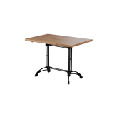 Tisch mit Eichenplatte RUSTICAL DUO