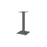 Tisch mit Holzplatte ALFA BAR Grau