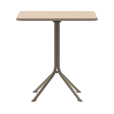 Biergartentisch PRATO 70x70 Beige