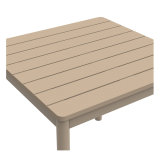 Biergartentisch TERRAZZA 80x80 Beige