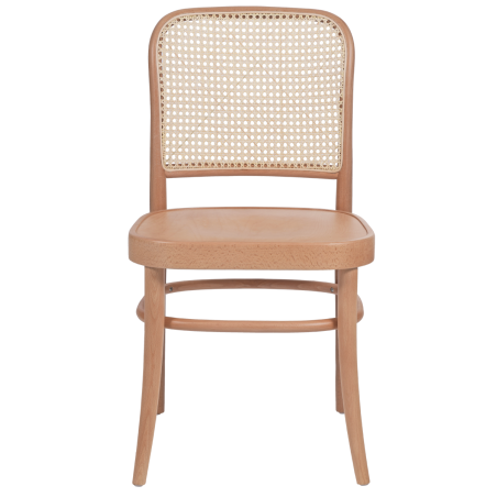 Holz Restaurantstuhl LOOMI 811 Rattan Holzoptik Natur