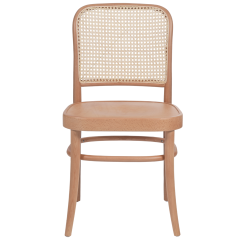 Holz Restaurantstuhl LOOMI 811 Rattan Holzoptik Natur