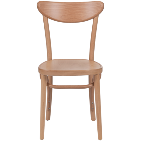 Holz Restaurantstuhl BOOMERANG Holzoptik Natur