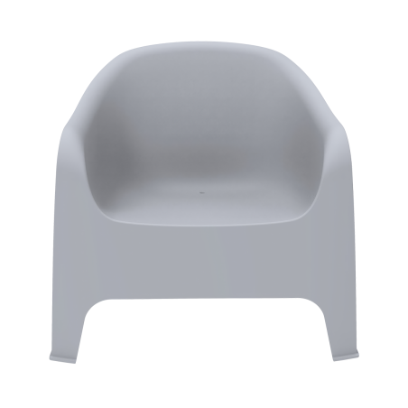 Biergarten Sessel DUNA Hellgrau