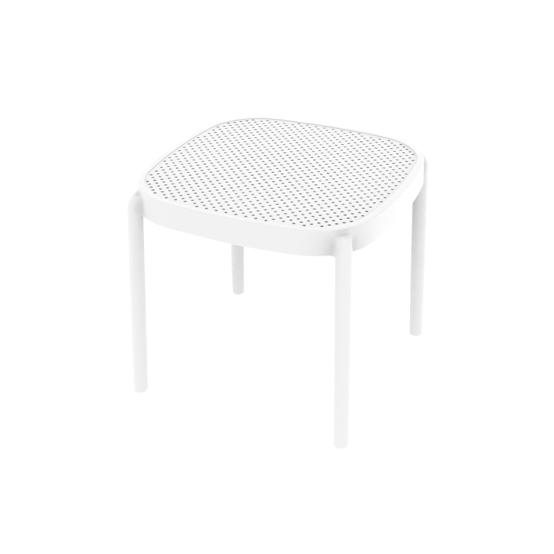 Biergartentisch ARIA 46x45 Weiß