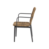 Technorattan Stuhl DIEGO Braun