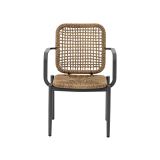 Technorattan Stuhl DIEGO Braun