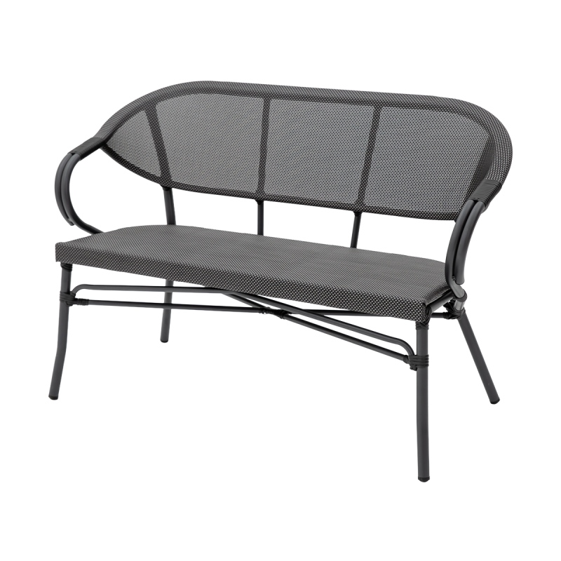 Technorattan Bank CAMILLO BENCH graphit