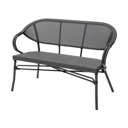 Technorattan Bank CAMILLO BENCH graphit