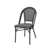 Technorattan Stuhl MATTEO Graphit