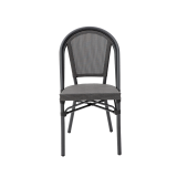 Technorattan Stuhl MATTEO Graphit